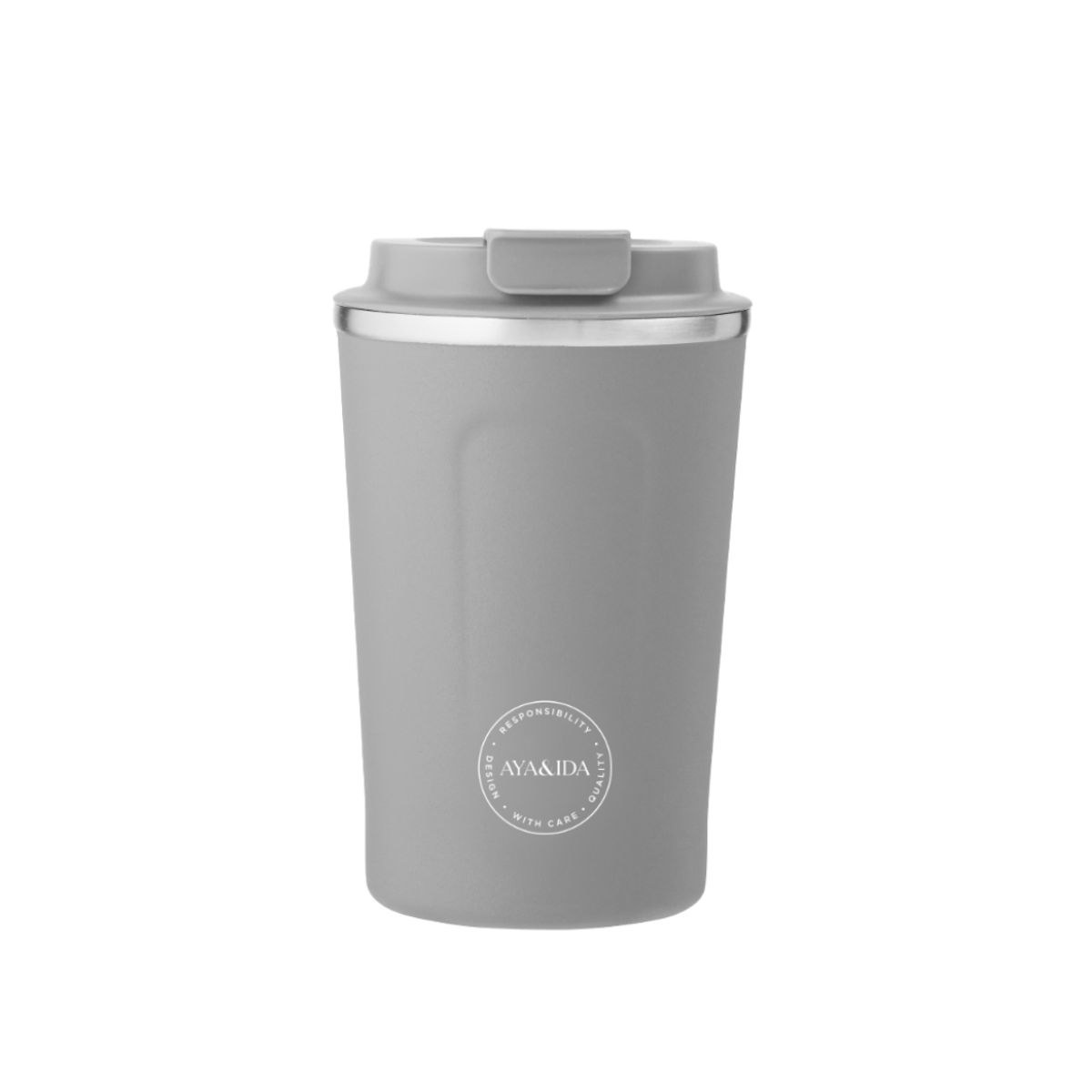 CUP2GO 380 ml, Light Grey