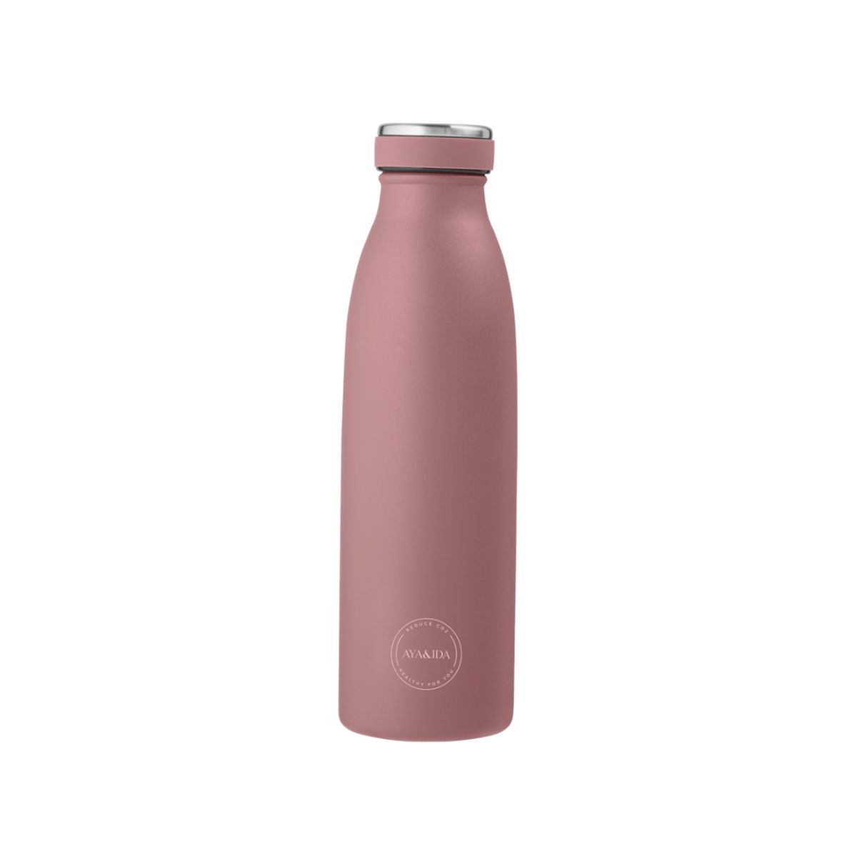 Drikkeflaske 500 ml, Ash Rose