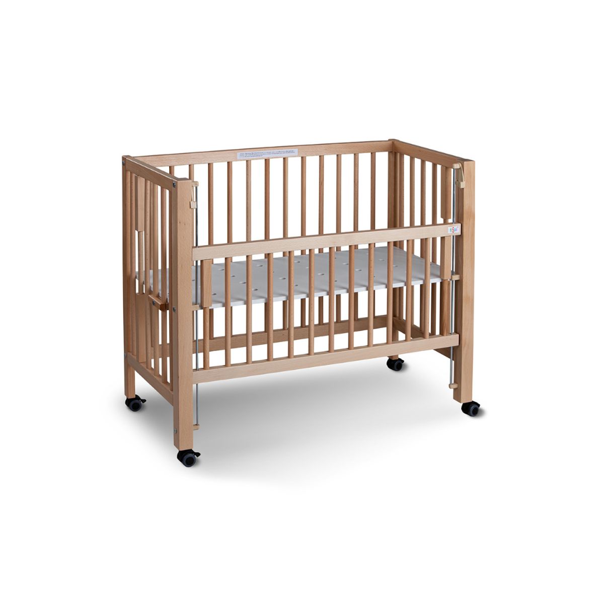 Tissi - Sophie Bedside Crib / Børneseng, Natur