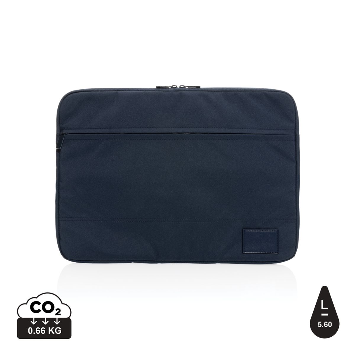 Impact Aware&trade; 15.6' Laptop Sleeve, Marine blå