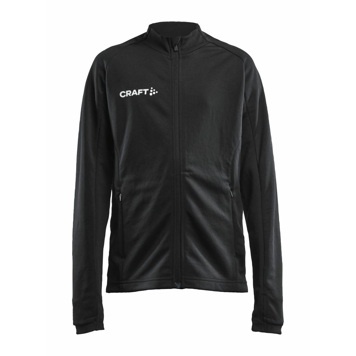 Craft - Evolve Full Zip JR - Black 158/164