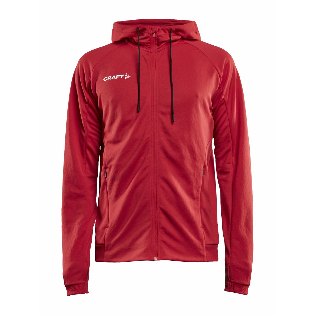 Craft - Evolve Hood Jacket Maend - Bright Red XS