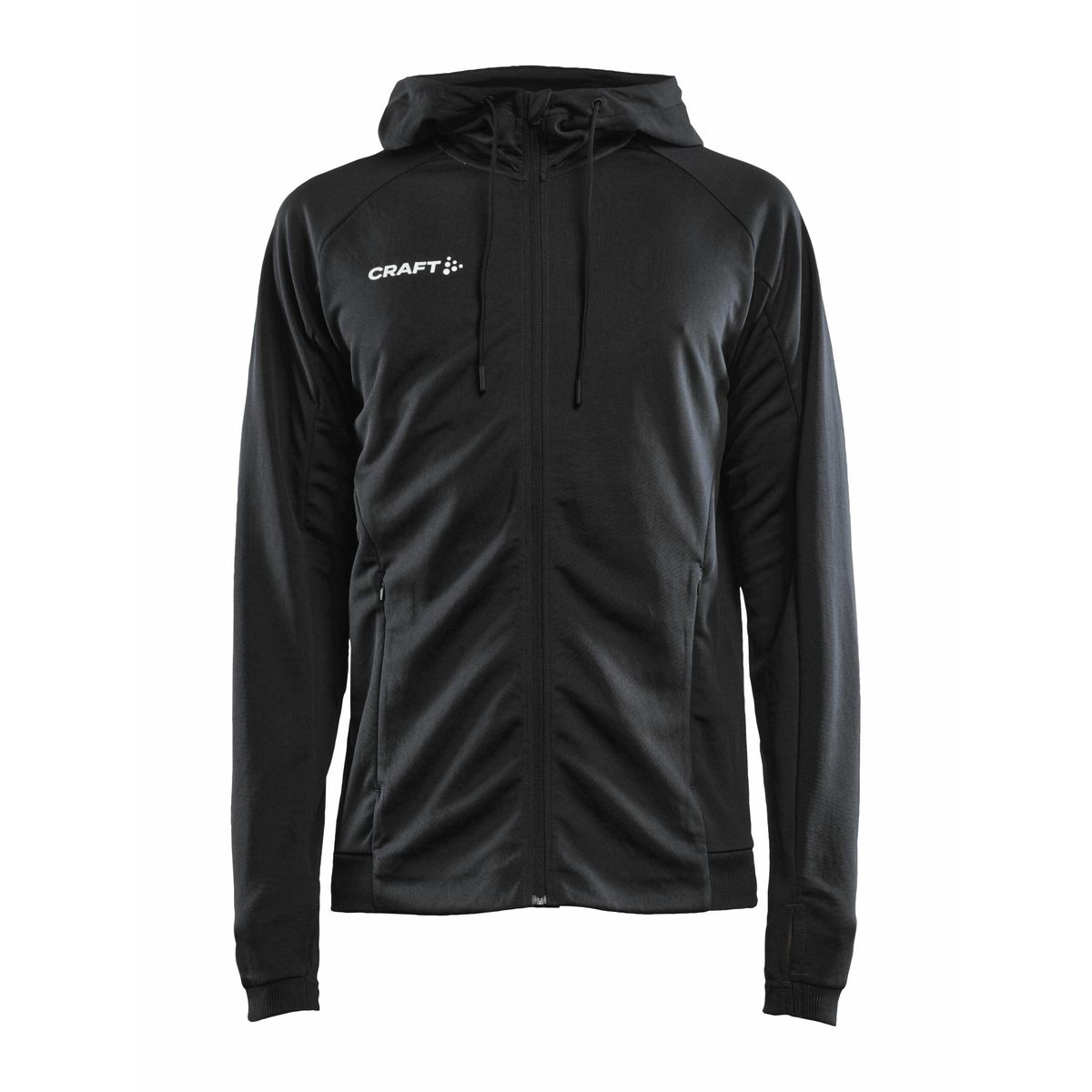 Craft - Evolve Hood Jacket Maend - Black L