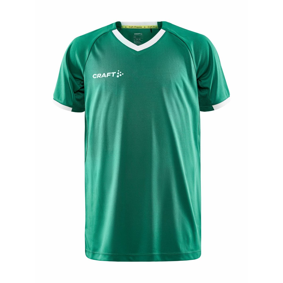 Craft - Progress 2.0 Solid Jersey JR - Team Green 158/164