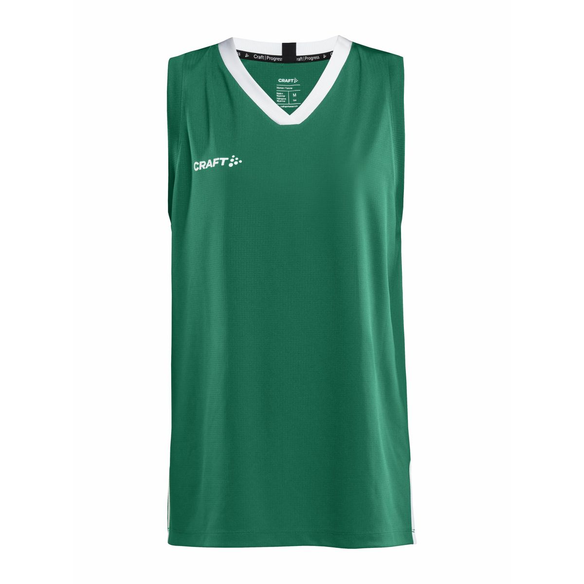 Craft - Progress Basket Singlet JR - Team Green 146/152