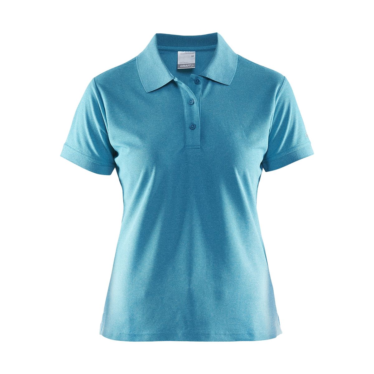 Craft - Polo Shirt Pique Classic Kvinder - Gale Melange 36/S