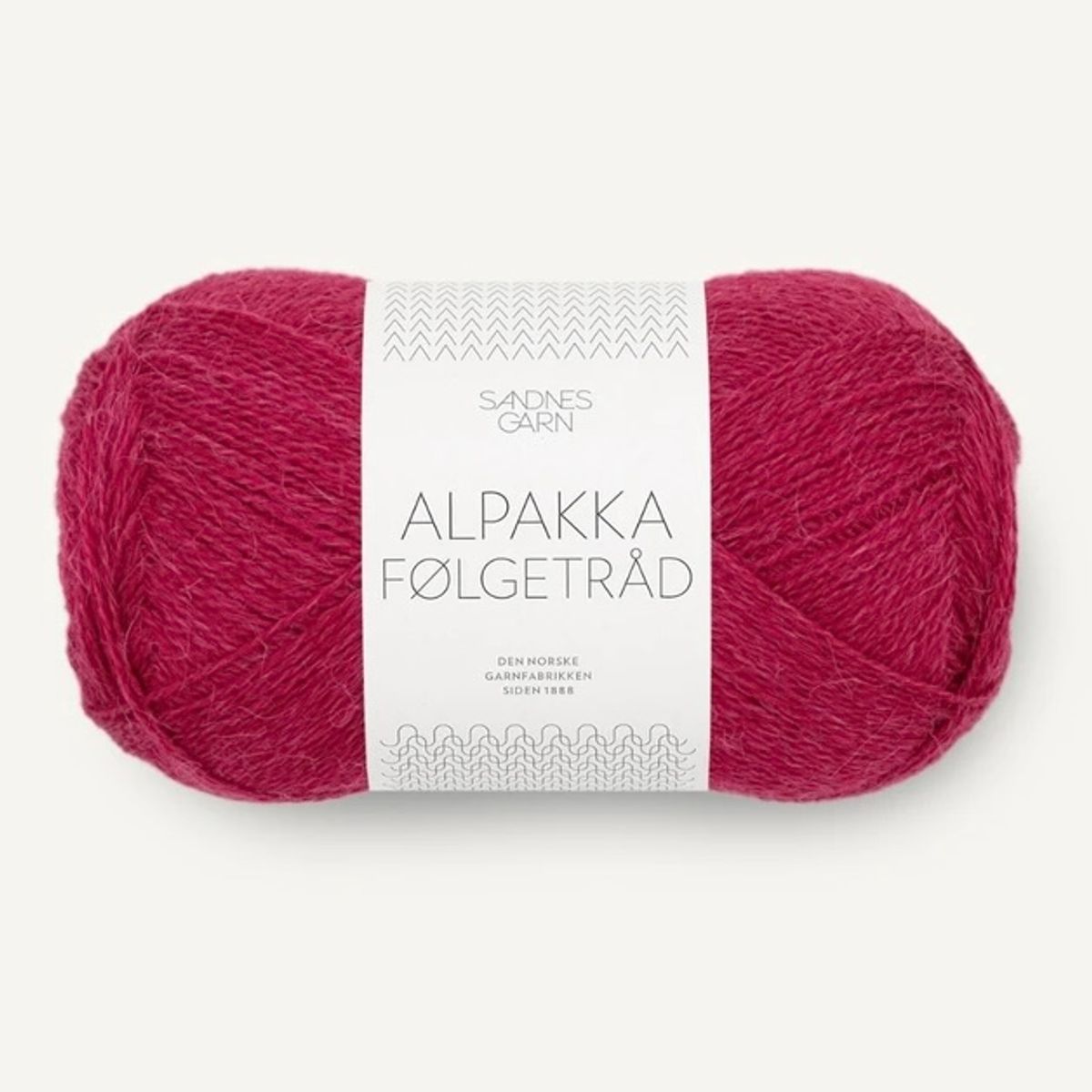 Alpakka Følgetråd Rumba Red 4255