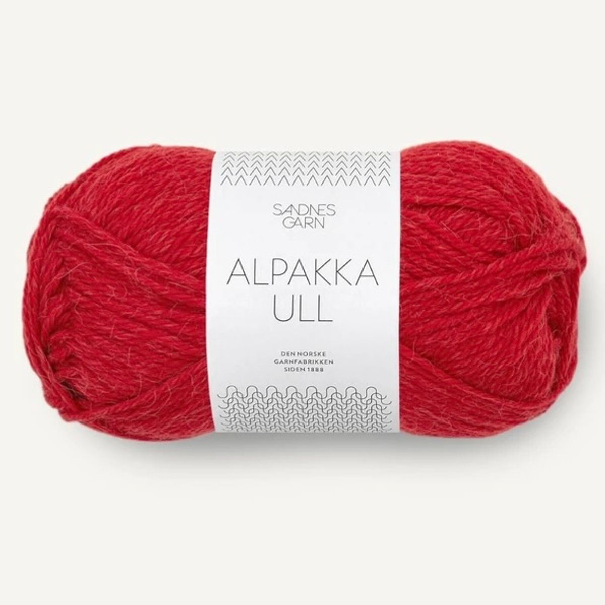 Alpakka Ull Eqestrian Red 4227