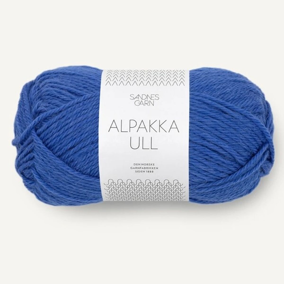 Alpakka Ull Dazzling Blue 5845