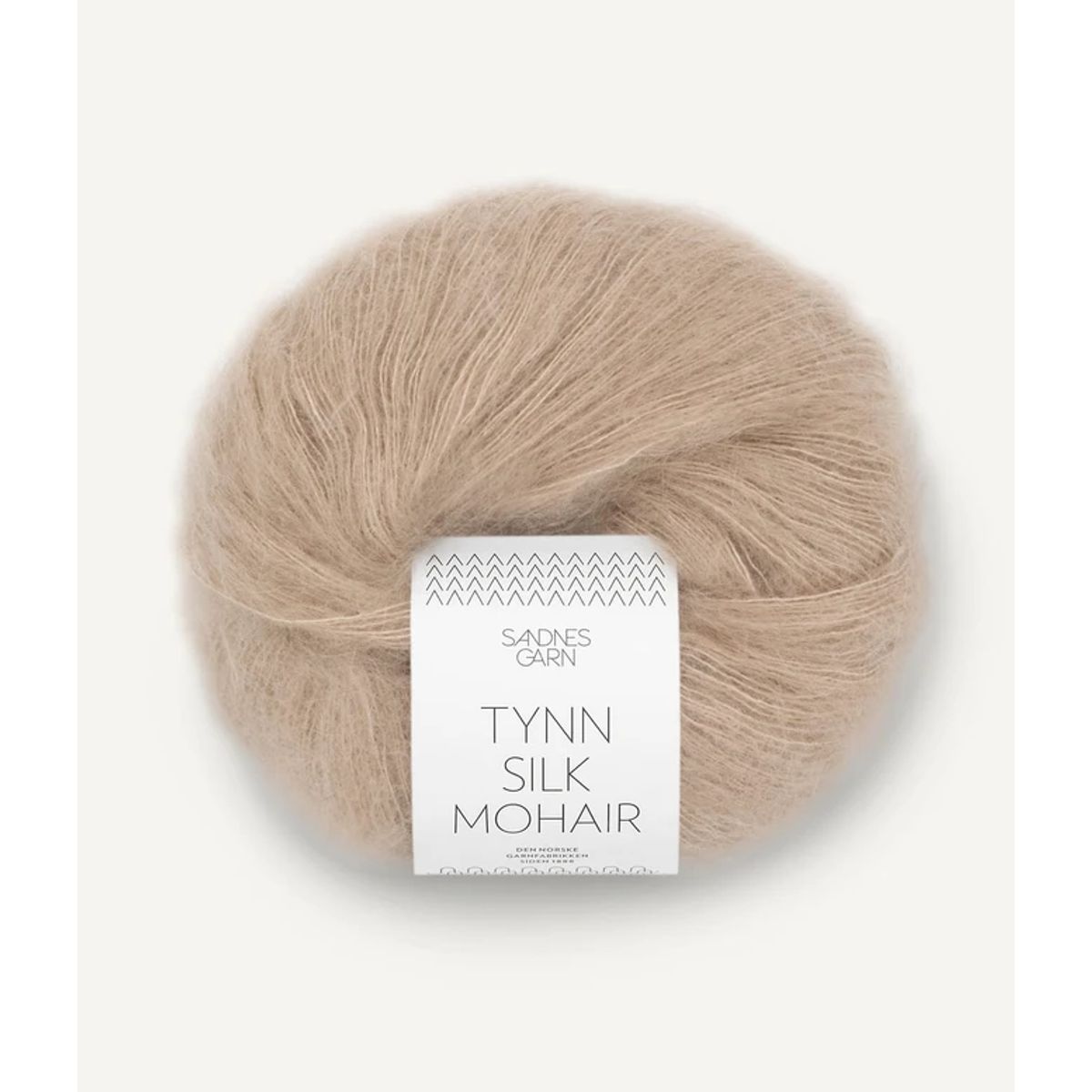 Tynn Silk Mohair Lys Beige 3021