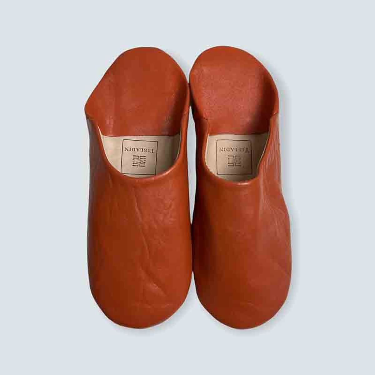 Slippers herre - terracotta - 46