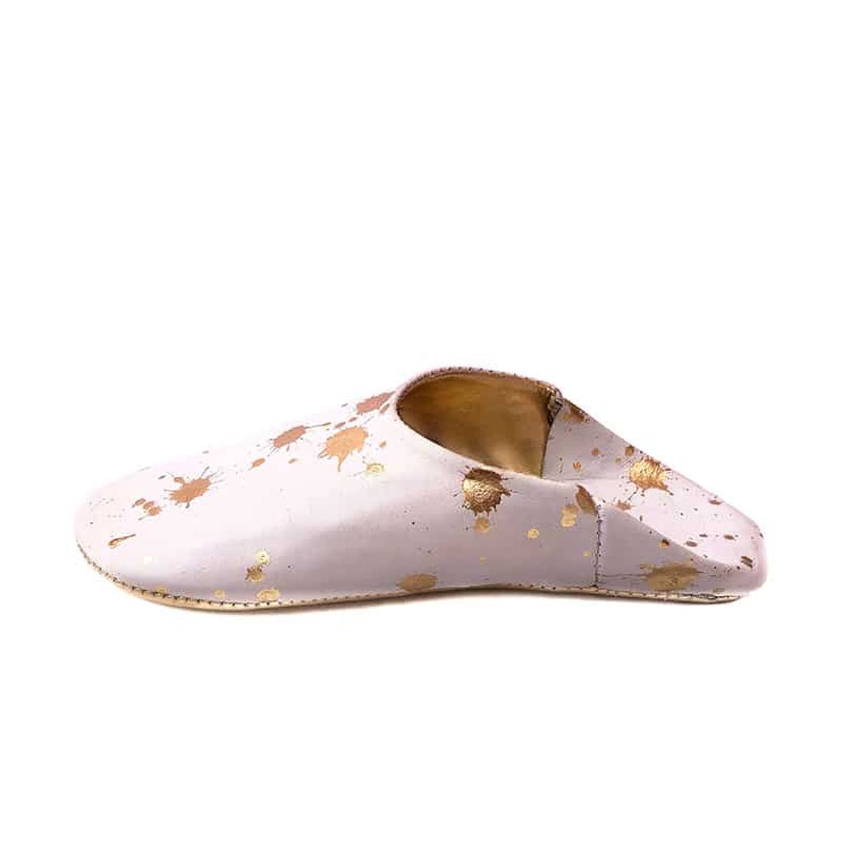 Slippers dame deluxe - splash doré - 40