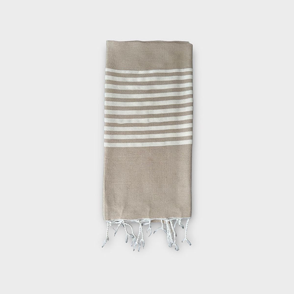 Marokkansk FOUTA hammamhåndklæde - Beige