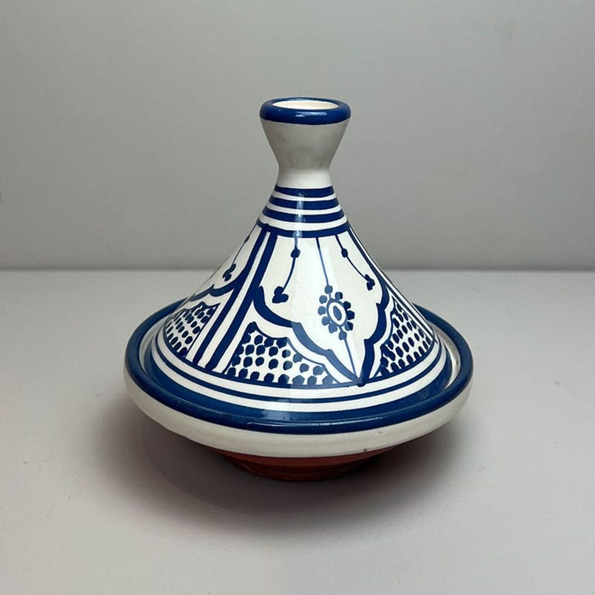 Marokkansk tagine - 13 cm - Blå