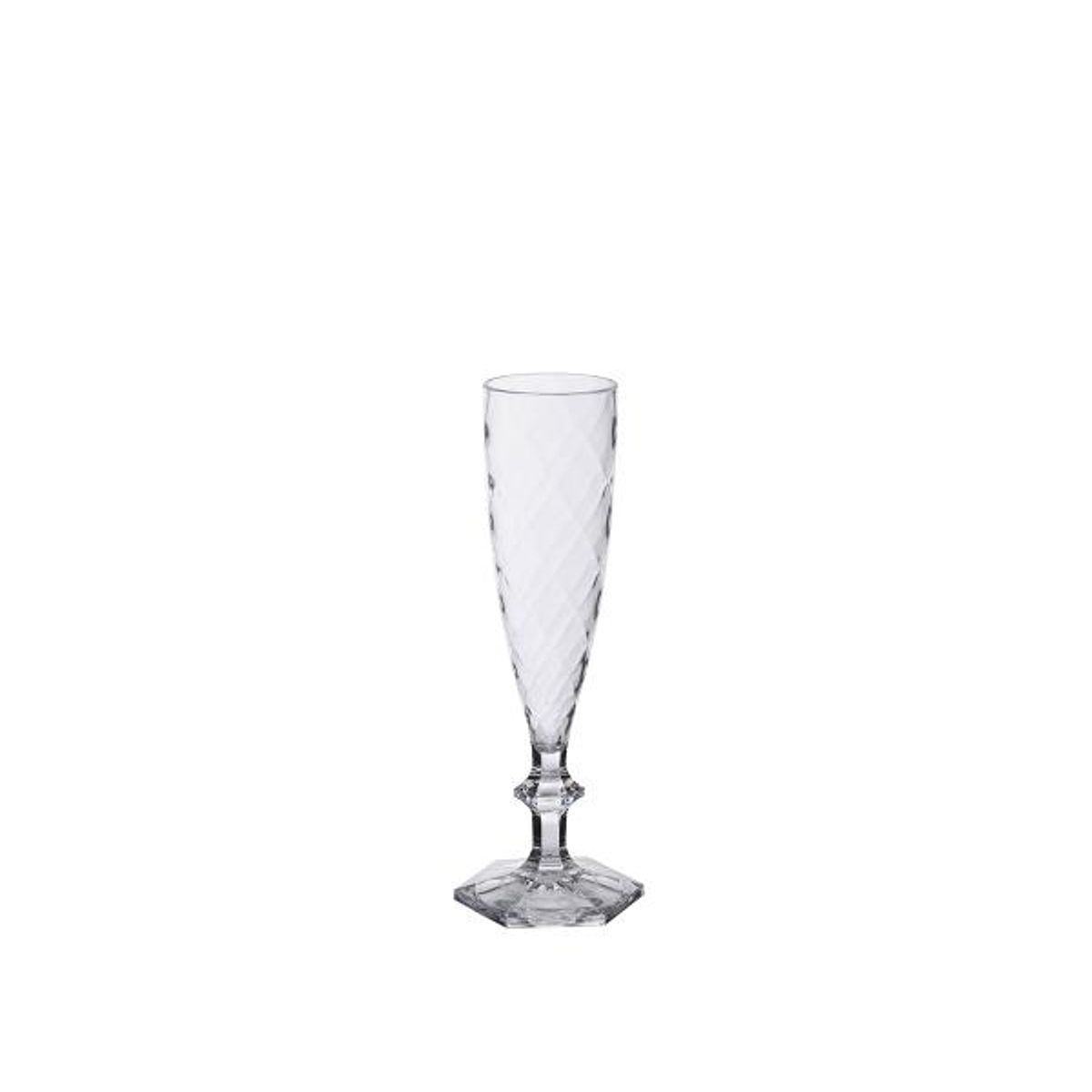 Medusa-Copenhagen Champagneglas Krystalplast