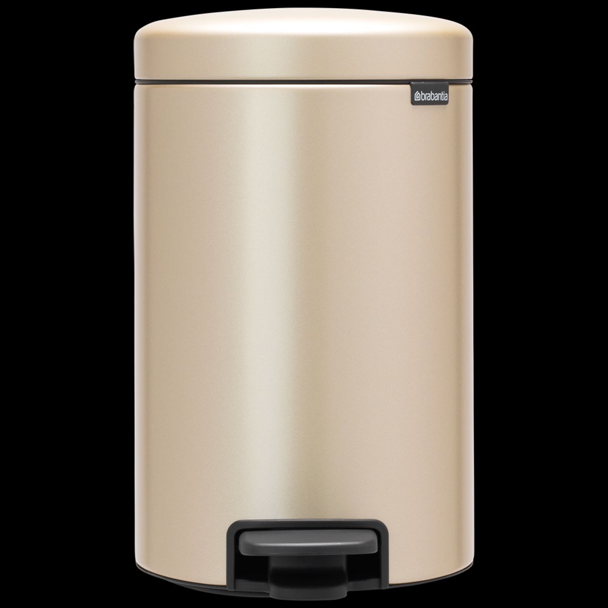 Brabantia NewIcon Pedalspand 12 liter-Metallic Gold