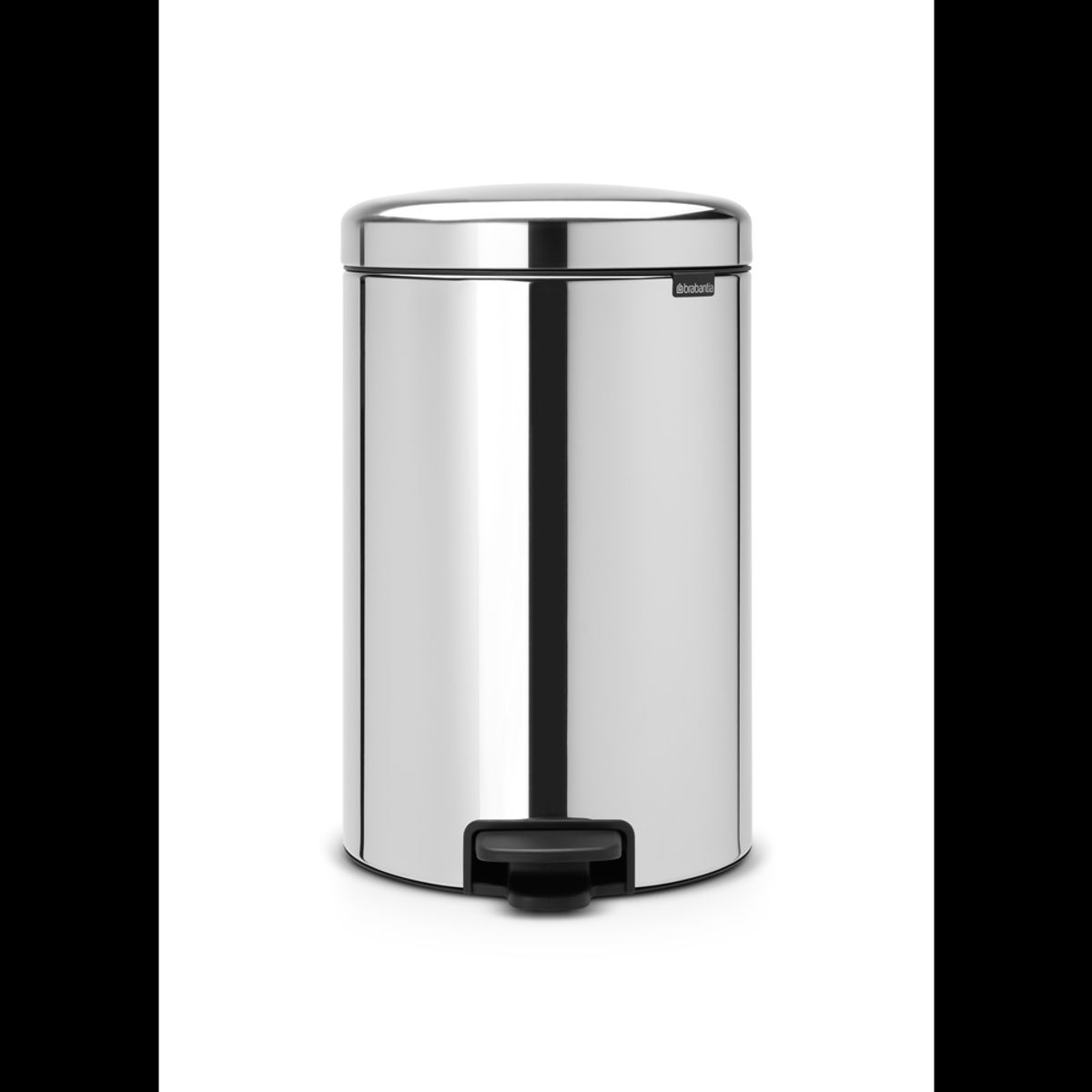 Brabantia NewIcon Pedalspand 20 liter-Brilliant Steel