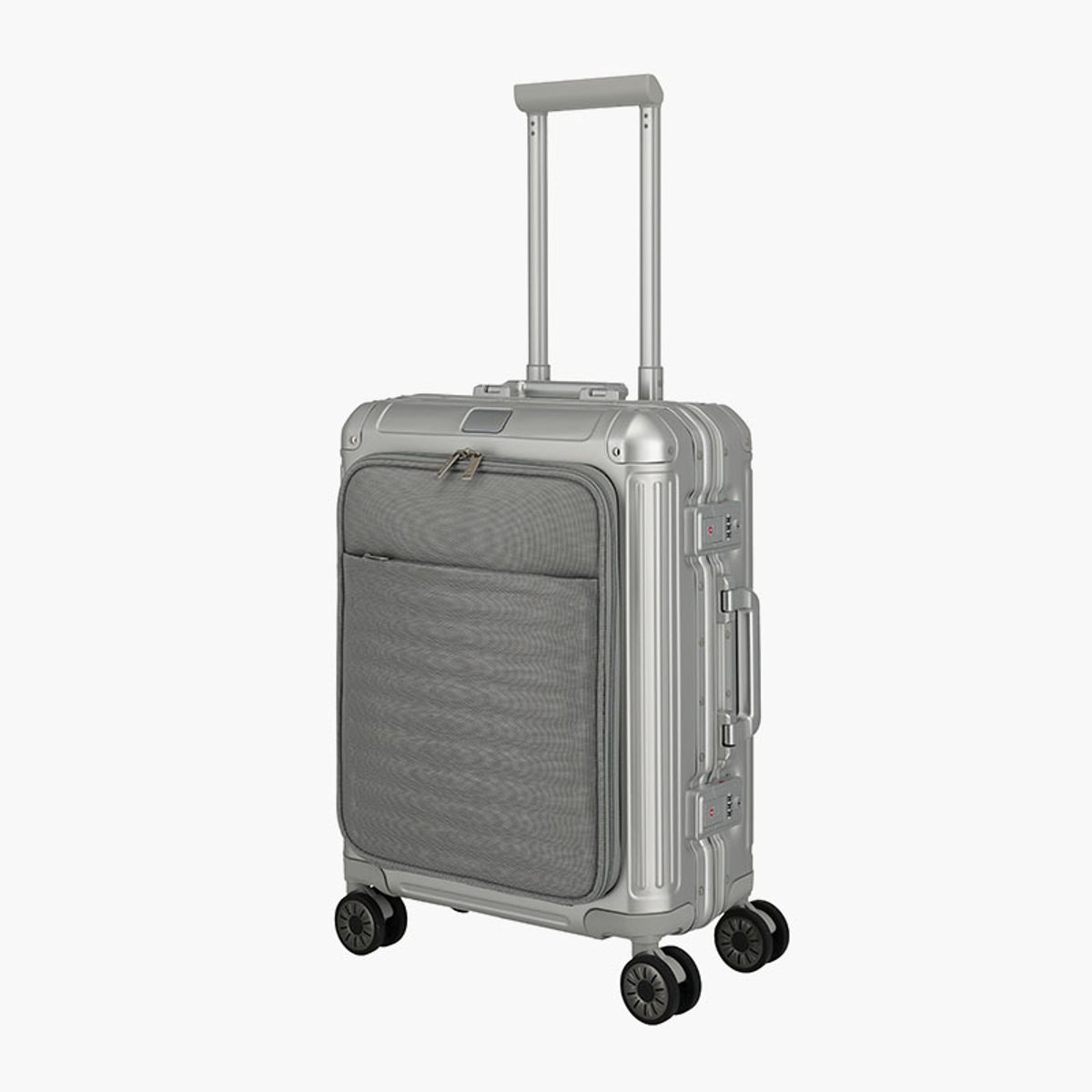 Travelite - Next 2.0 Aluminium Kuffert - Lille 55 cm (forlomme)