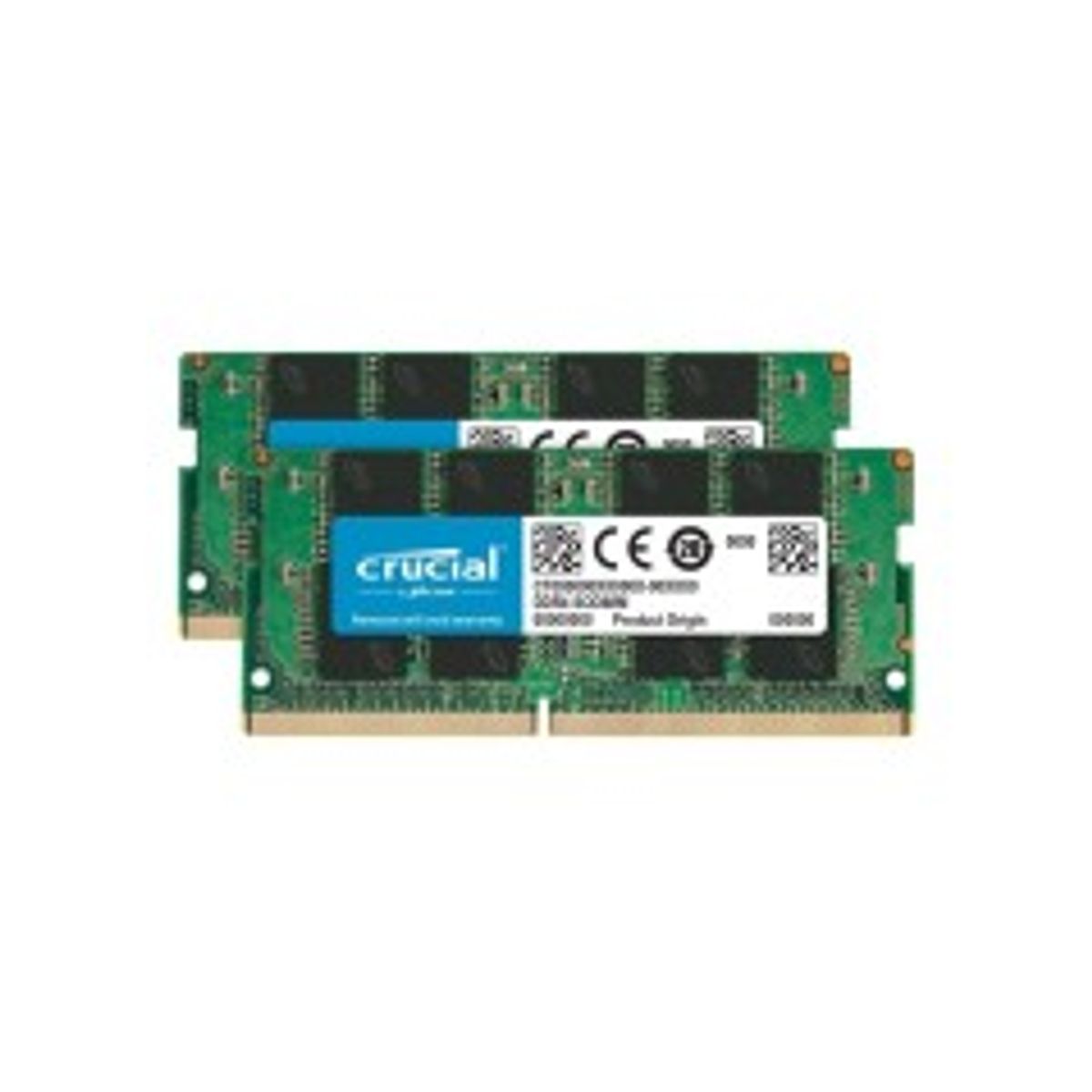 Crucial DDR4 32GB kit 3200MHz CL22 Ikke-ECC SO-DIMM 260-PIN