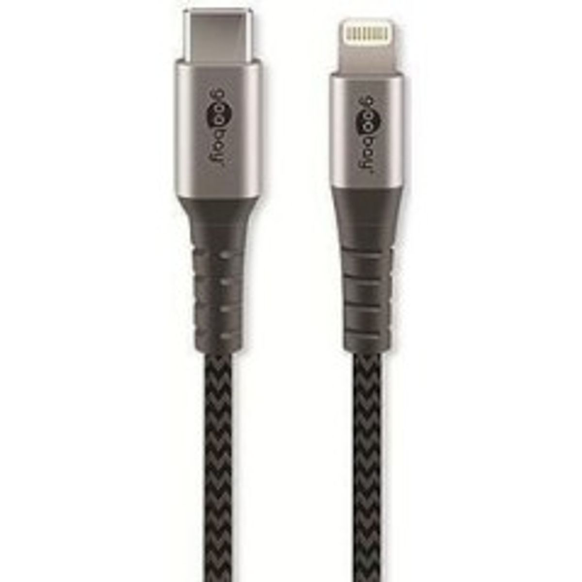 Goobay Lightning-kabel 50cm braided MFi