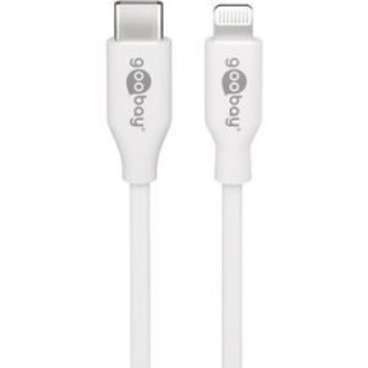 Goobay Lightning-kabel 50cm hvid MFi