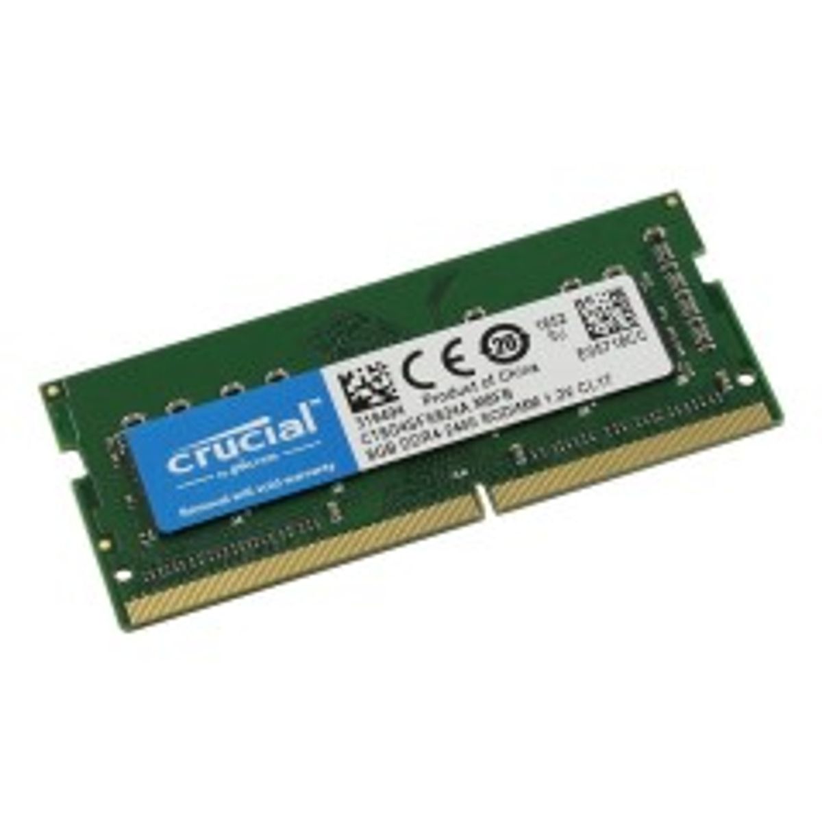 Crucial DDR4 8GB 2400MHz CL17 Ikke-ECC SO-DIMM 260-PIN