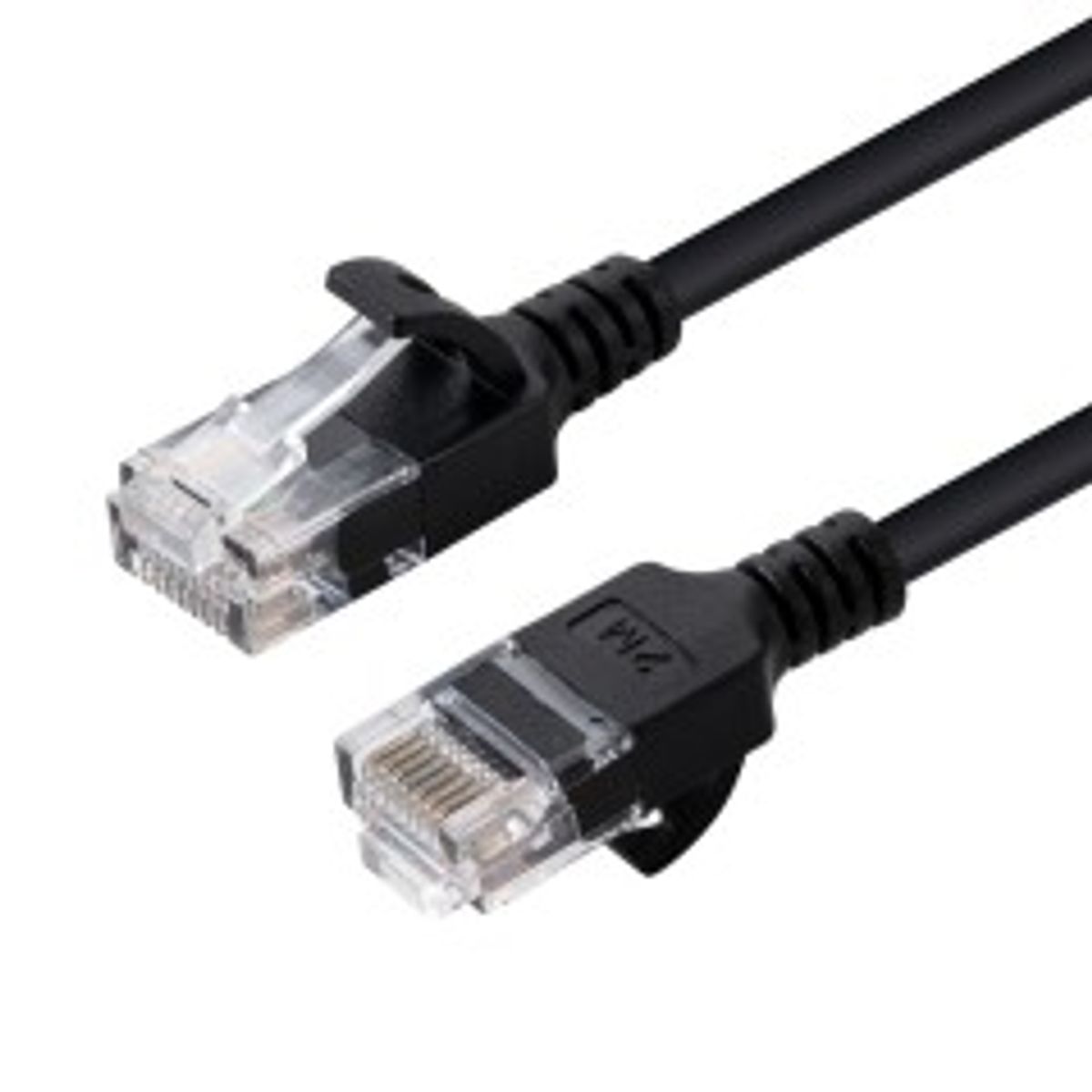 MicroConnect U/UTP CAT6 1M Black Slim