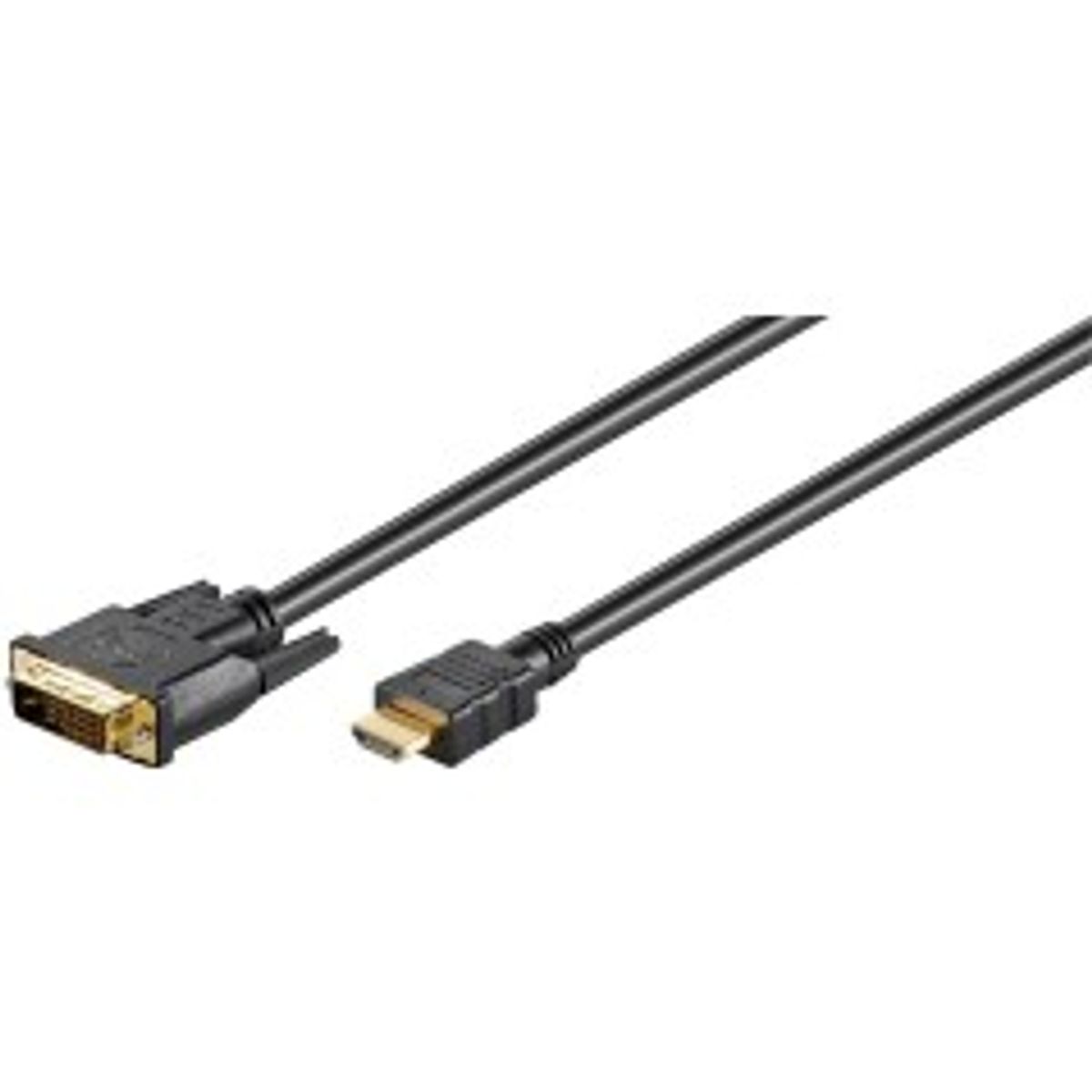 MicroConnect HDMI 19 - DVI-D M-M Cable 1.8m