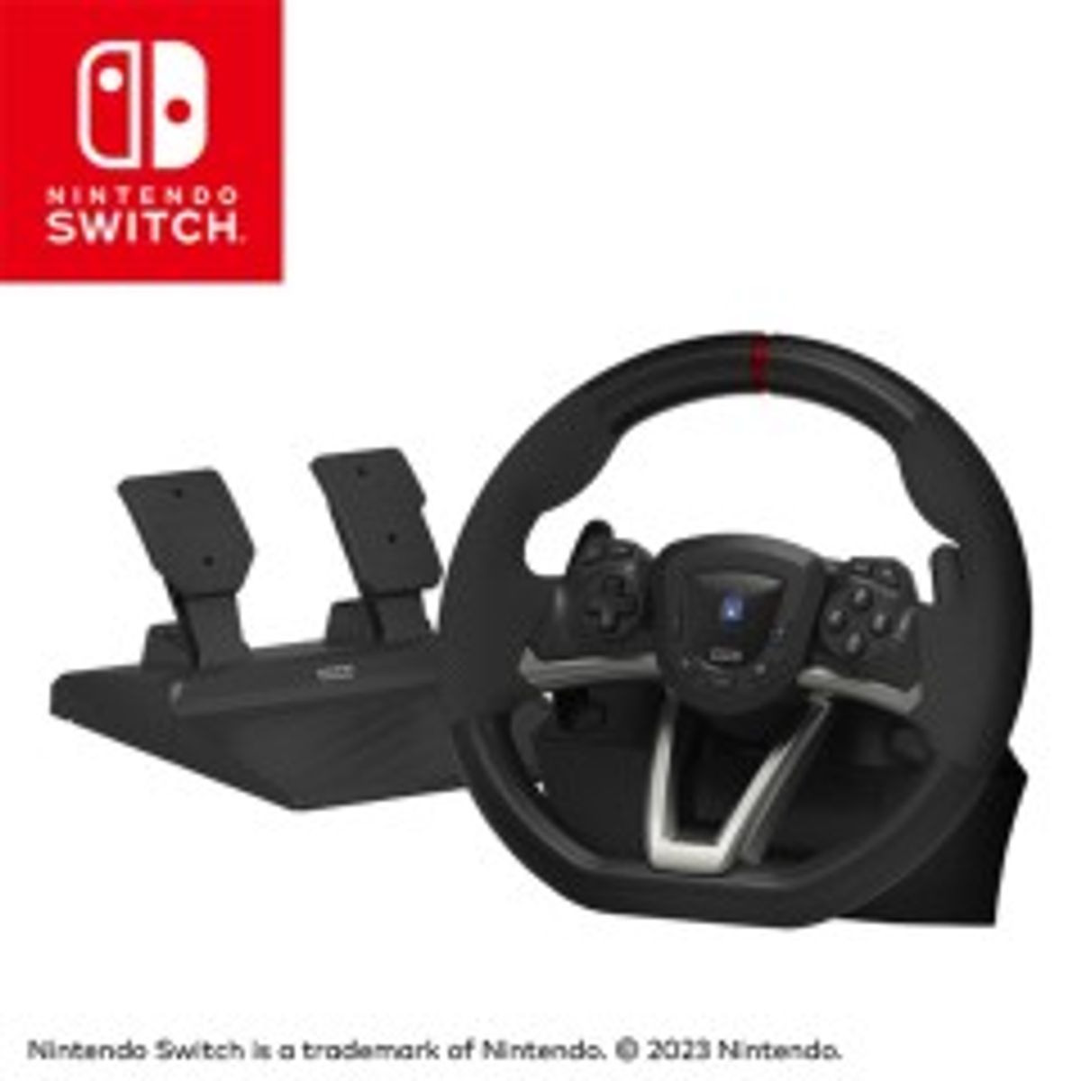 HORI Racing Wheel Pro Deluxe Rat og pedalsæt Nintendo Switch