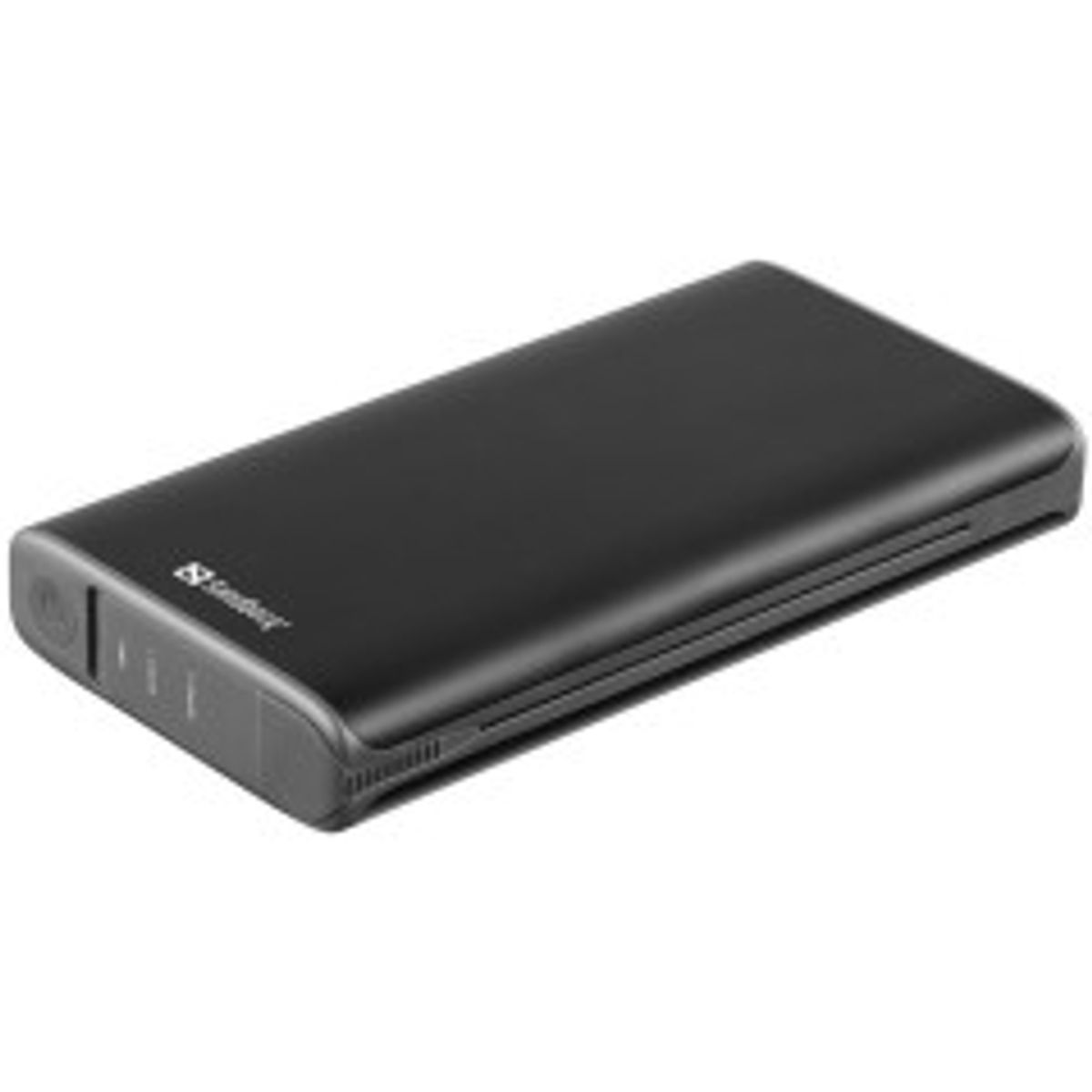 Sandberg Solar 4-Panel Powerbank 25000 Solarstrømbank 25000mAh Sort Blå