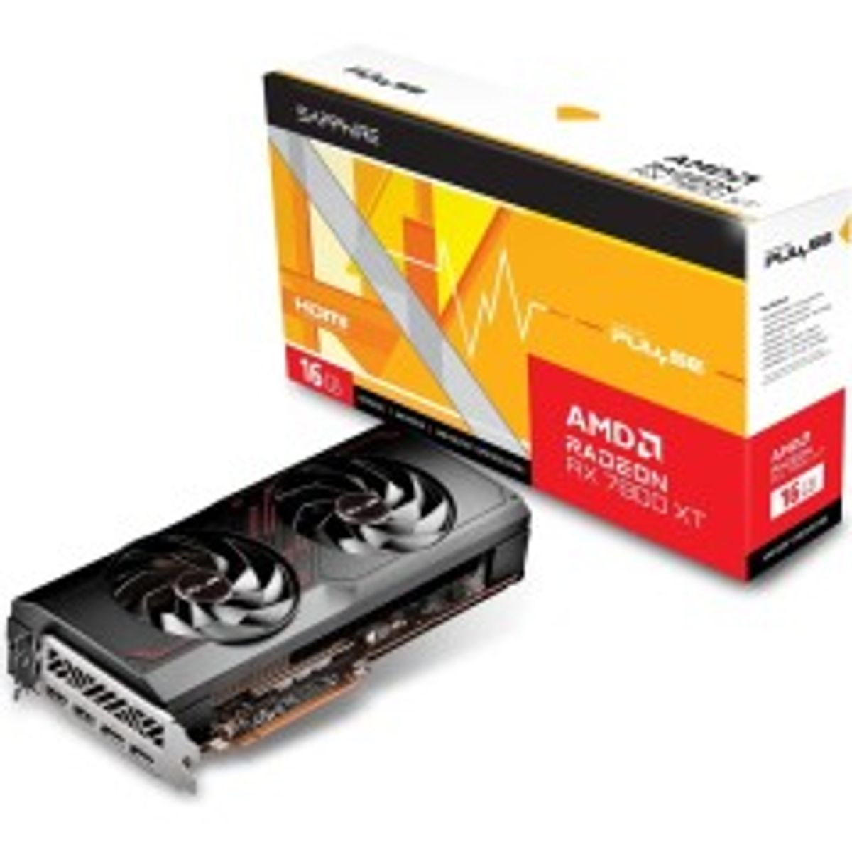 PULSE AMD Radeon RX 7800 XT 16GB Grafikkort