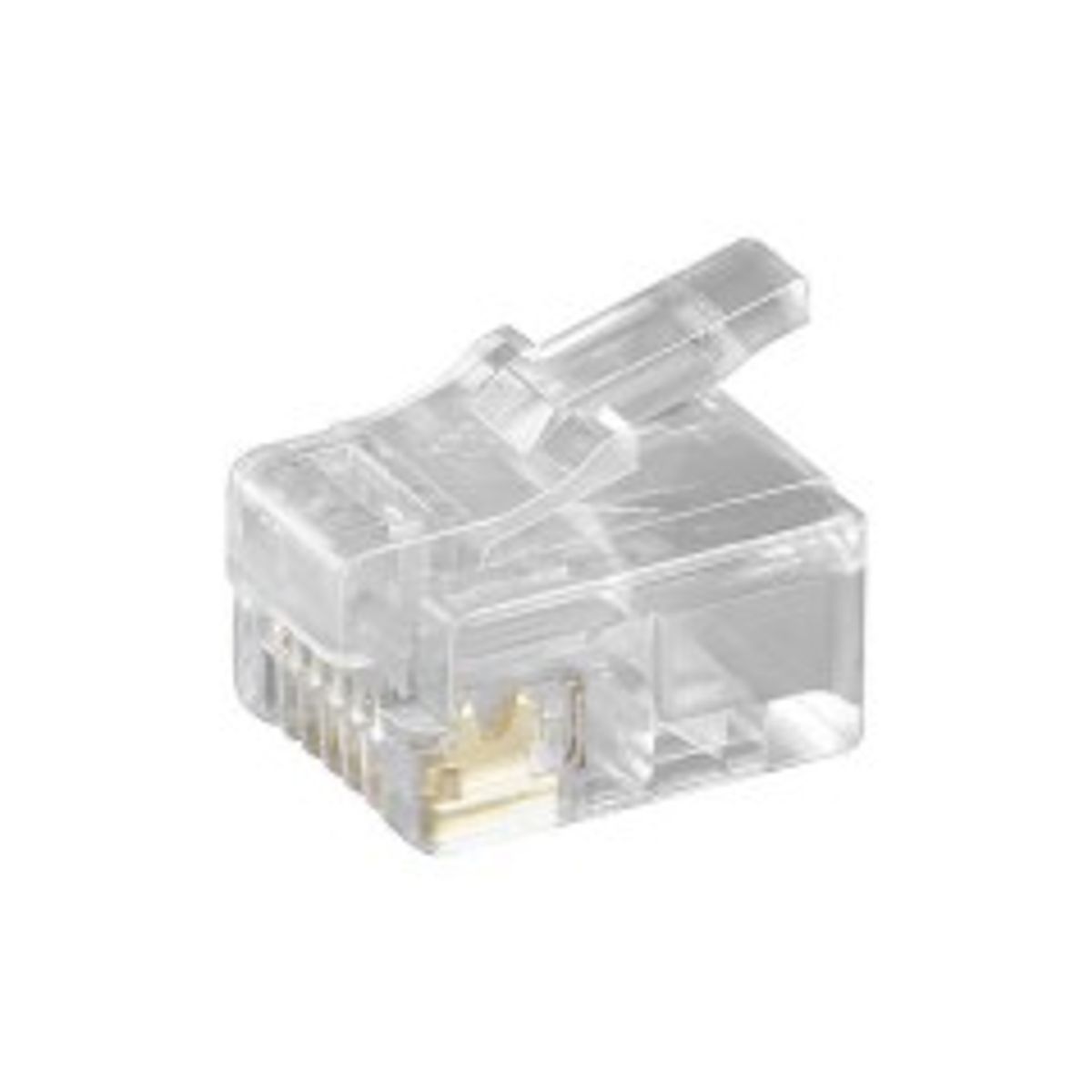 MicroConnect Modular Plug RJ12 6P6C, 10pcs