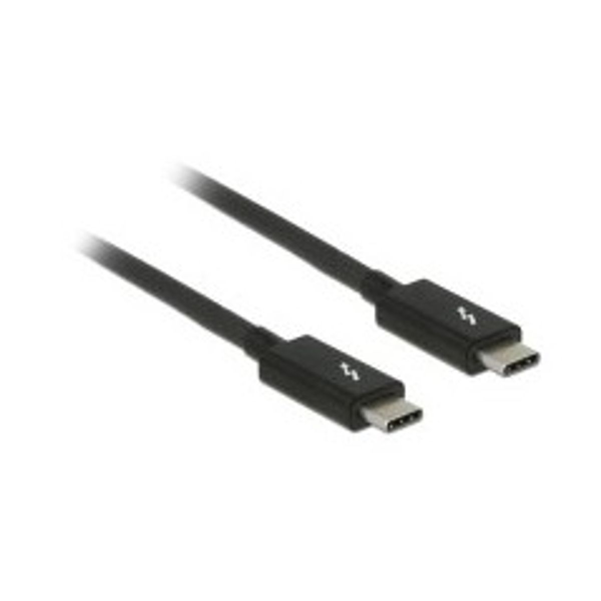 DeLOCK USB 3.1 / Thunderbolt 3 / DisplayPort 1.2a Thunderbolt kabel 1m Sort