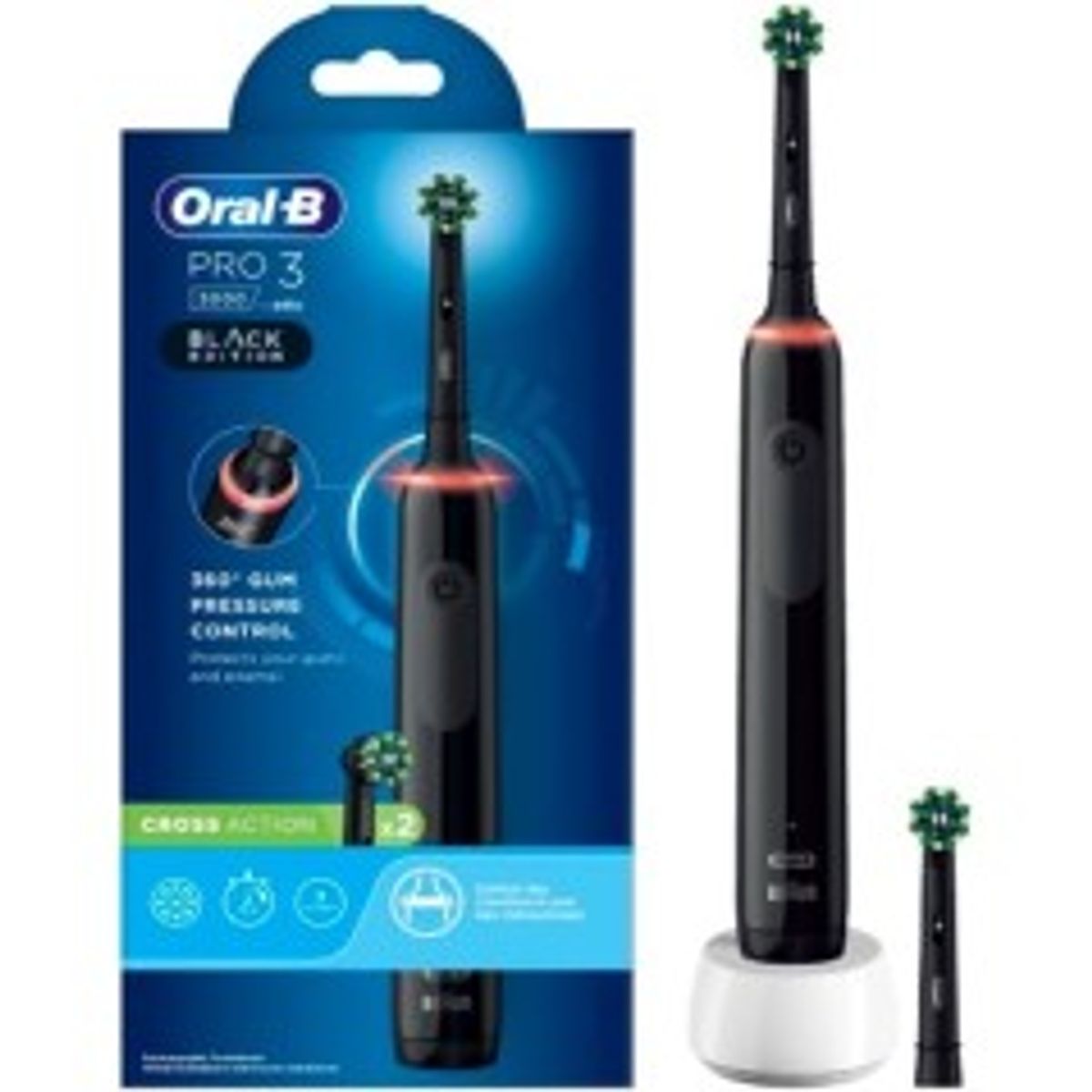 Oral-B Eltandbørste Pro 3 3000 - Sort