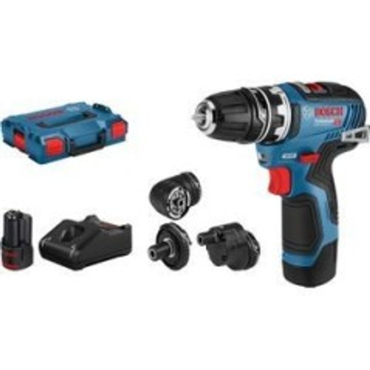 Bosch GSR 12V-35 FC Professional Bore-/skruemaskine Uden batteri 2 batterier inkluderet