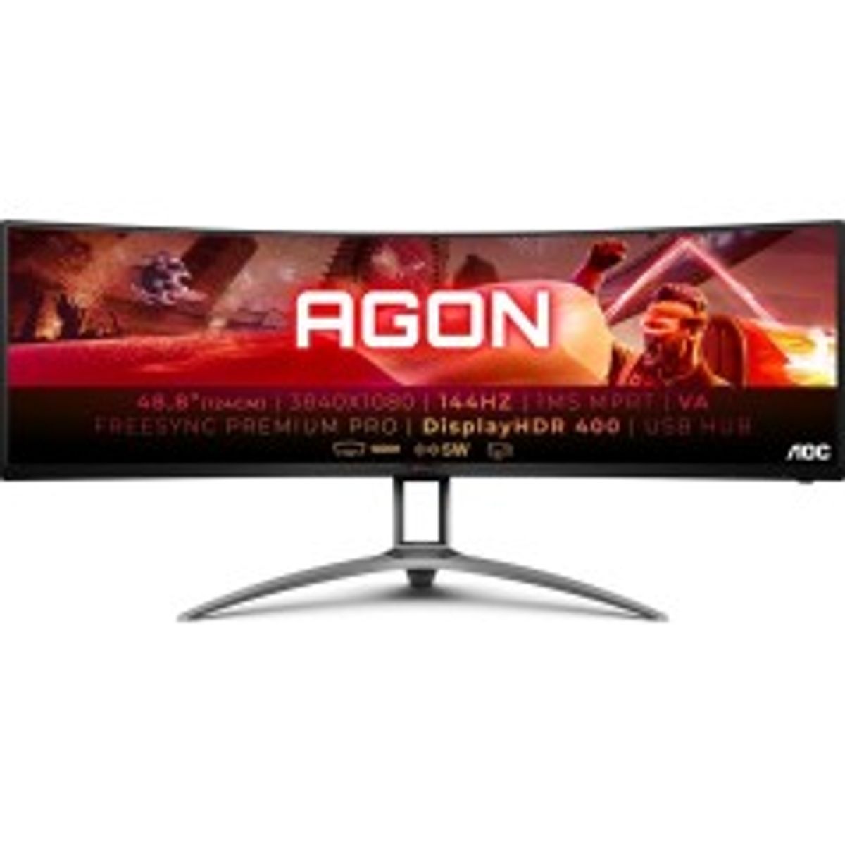 AOC Gaming AG493QCX 49 3840 x 1080 (UltraWide) HDMI DisplayPort 144Hz