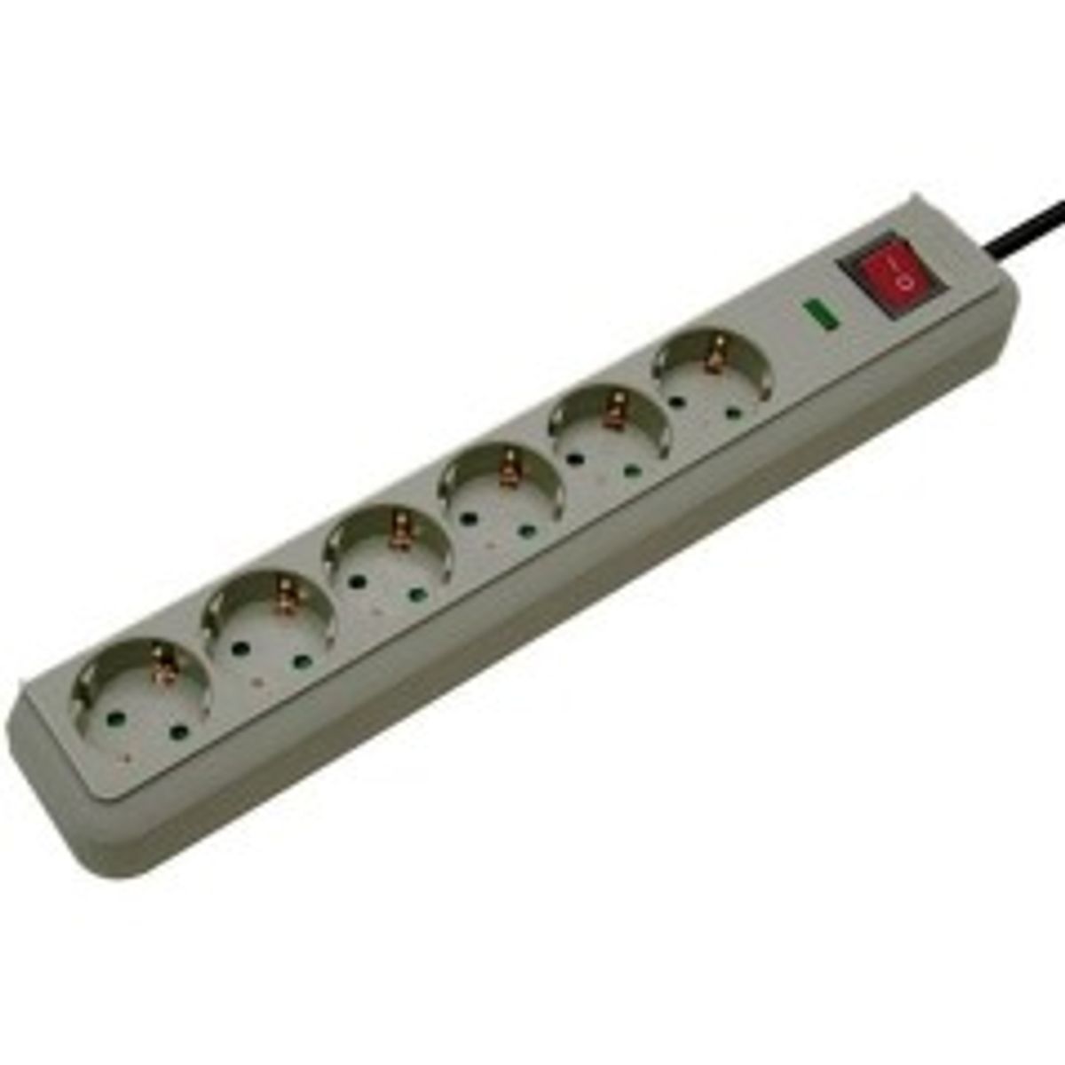 Brennenstuhl Surge Protector Grey 6 Ac