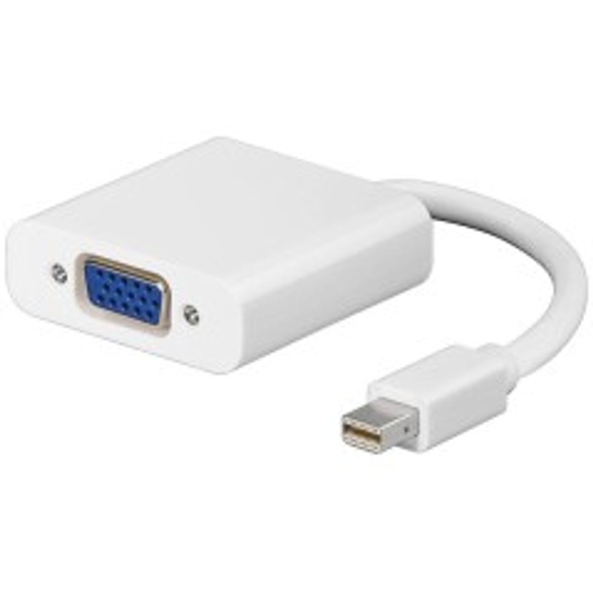 MicroConnect Mini Displayport-VGA M-F White