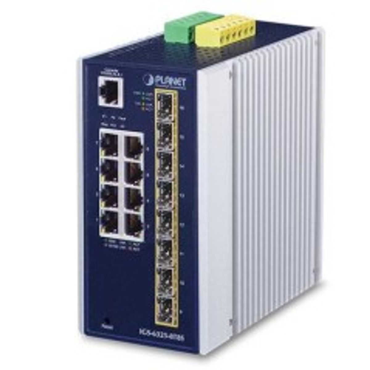 Planet IP30 Industrial L3 8-Port