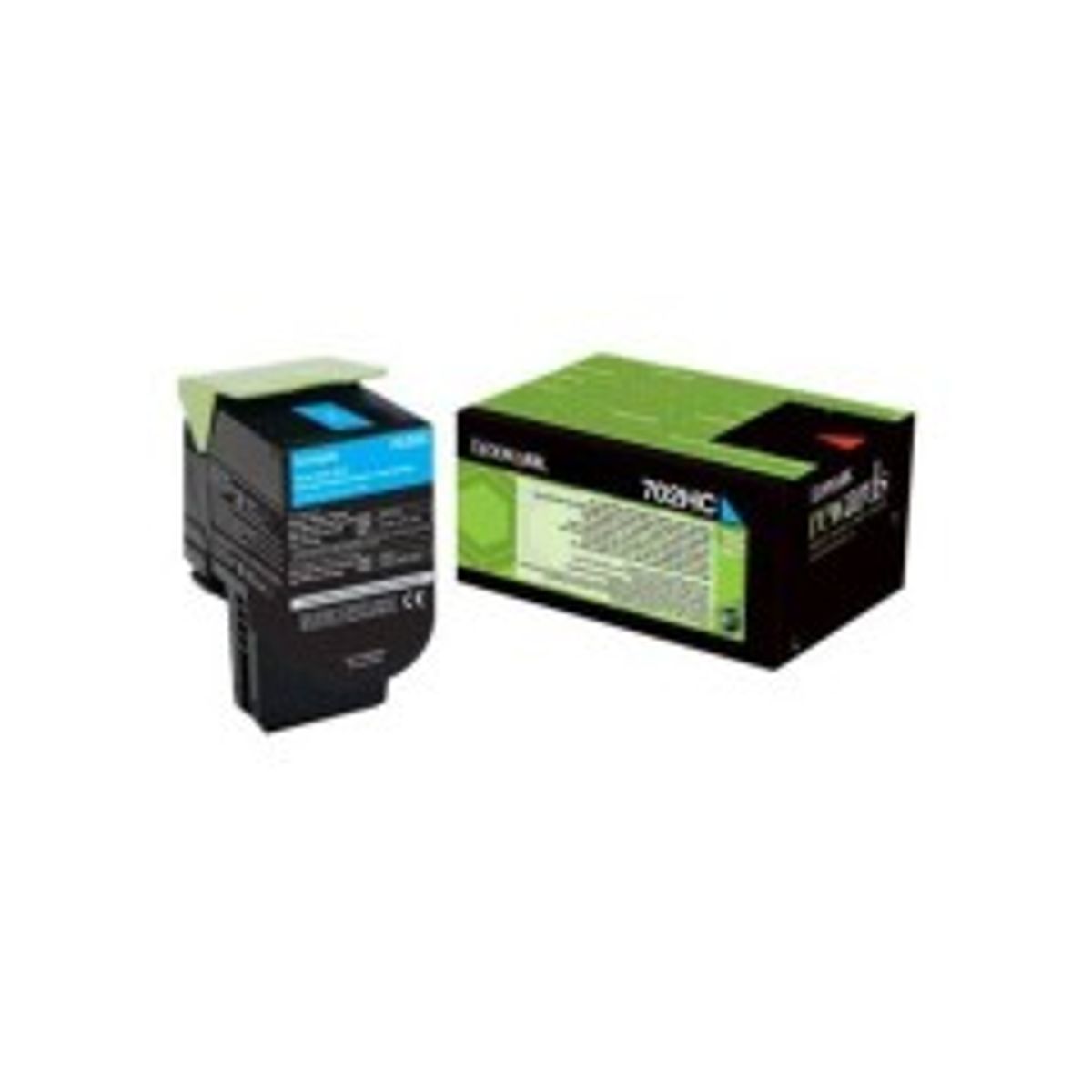 Lexmark 702HC Cyan 3000 sider Toner 70C2HC0