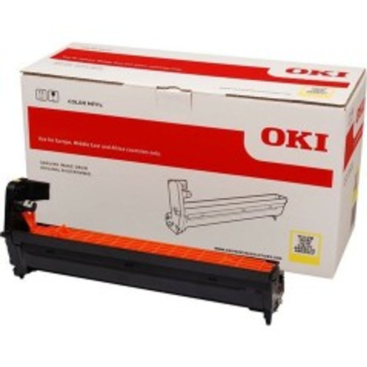 OKI Gul 30000 sider Tromlekit 46484105