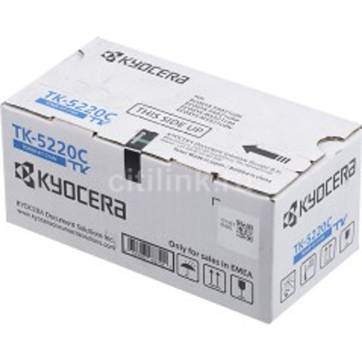 Kyocera TK 5220C Cyan 1200 sider Toner 1T02R9CNL1