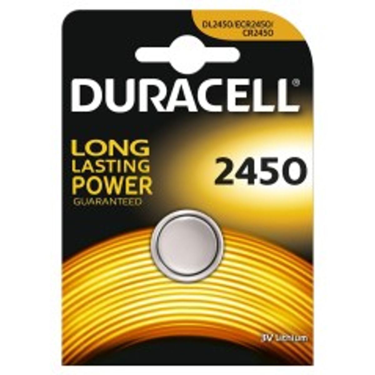 Duracell Cr2450 3V Single-Use Battery