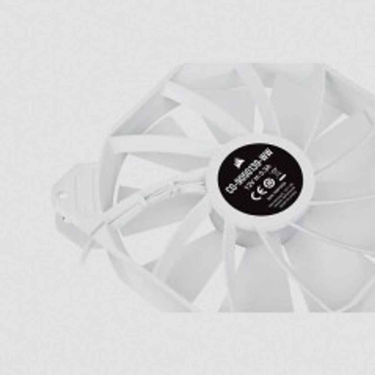 CORSAIR iCUE SP140 RGB ELITE Fan 2-pack Hvid 140 mm