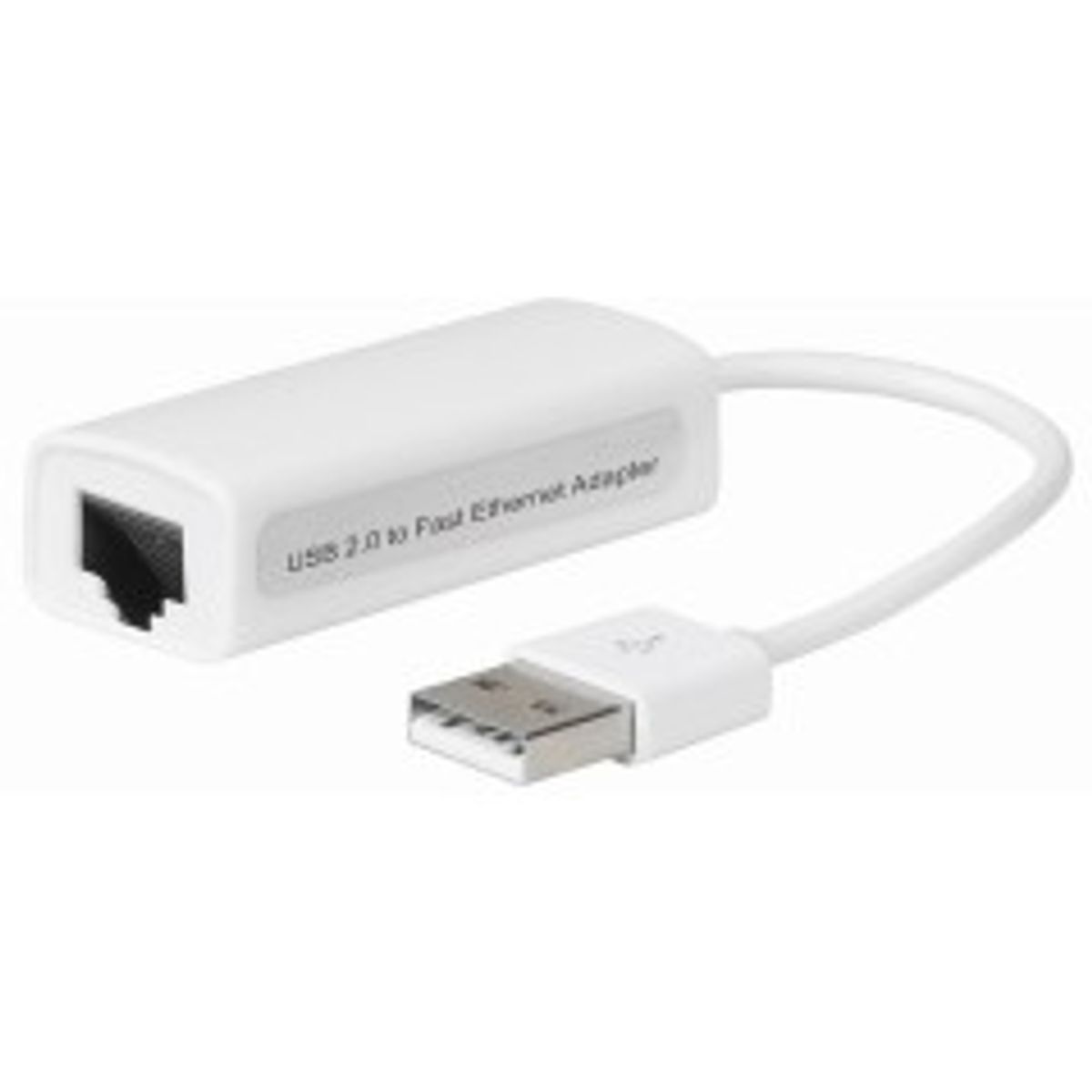 MicroConnect USB2.0 to Ethernet, White