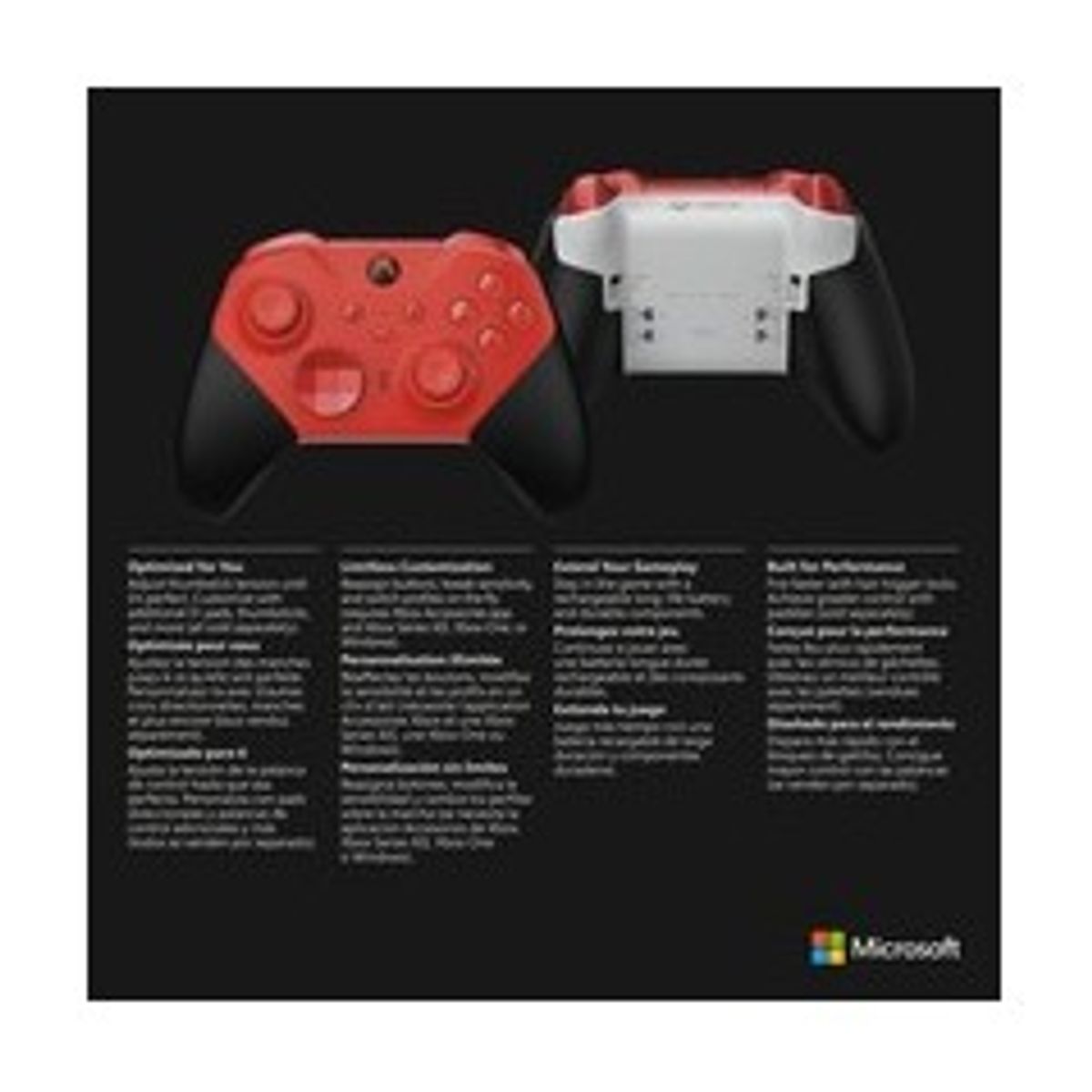 Microsoft Xbox Elite Wireless Controller Series 2 - Core Gamepad iOS PC Microsoft Xbox Series S Microsoft Xbox Series X Microso