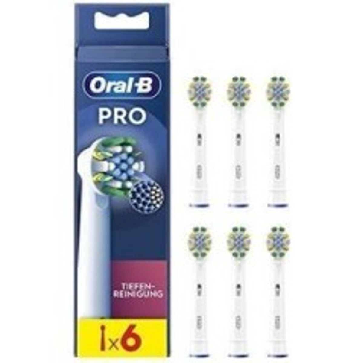 Oral-B Deep Cleaning 6 stk Hvid