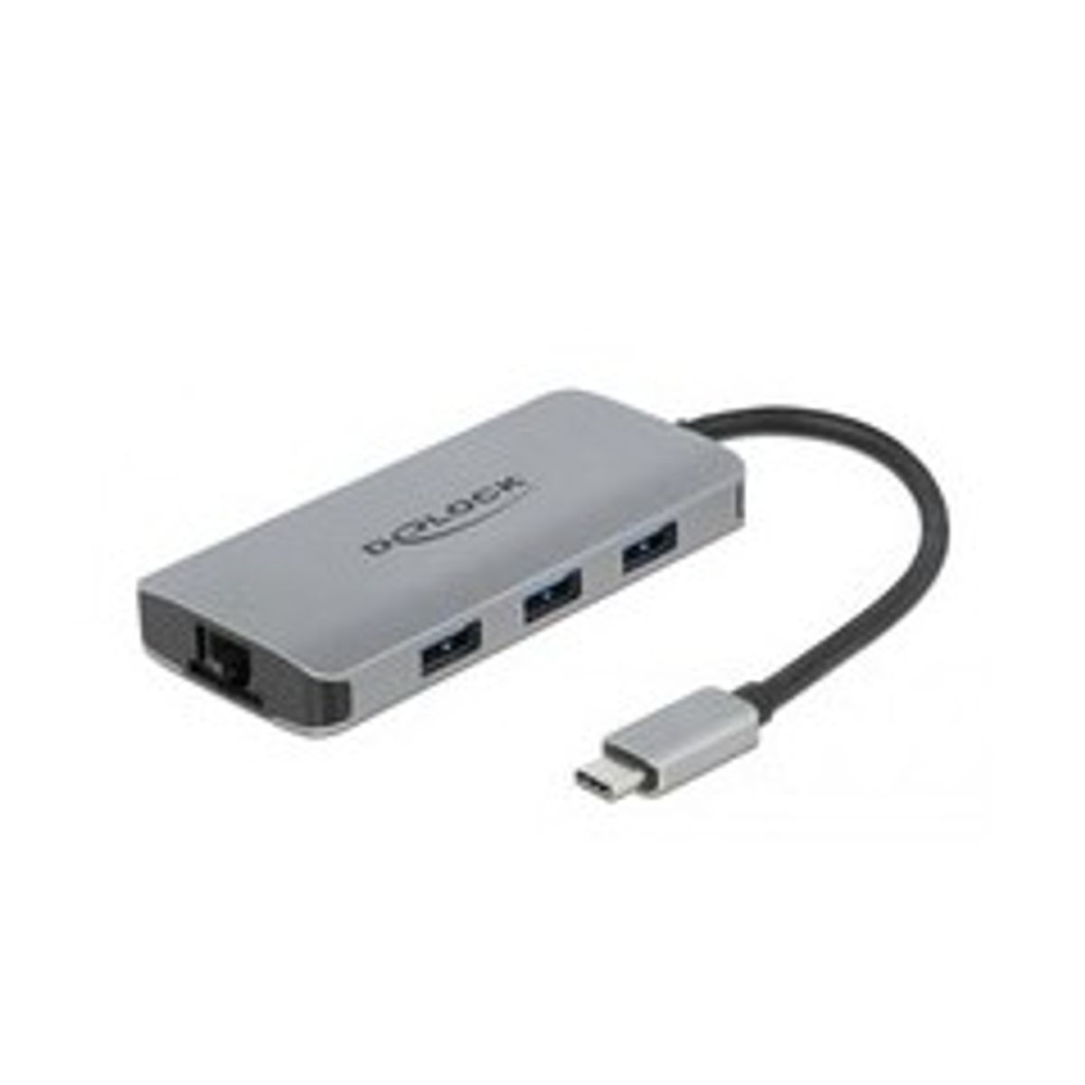 DeLock USB 3.2 Gen 1 Hub 4 Ports and LAN and PD Hub 4 porte USB