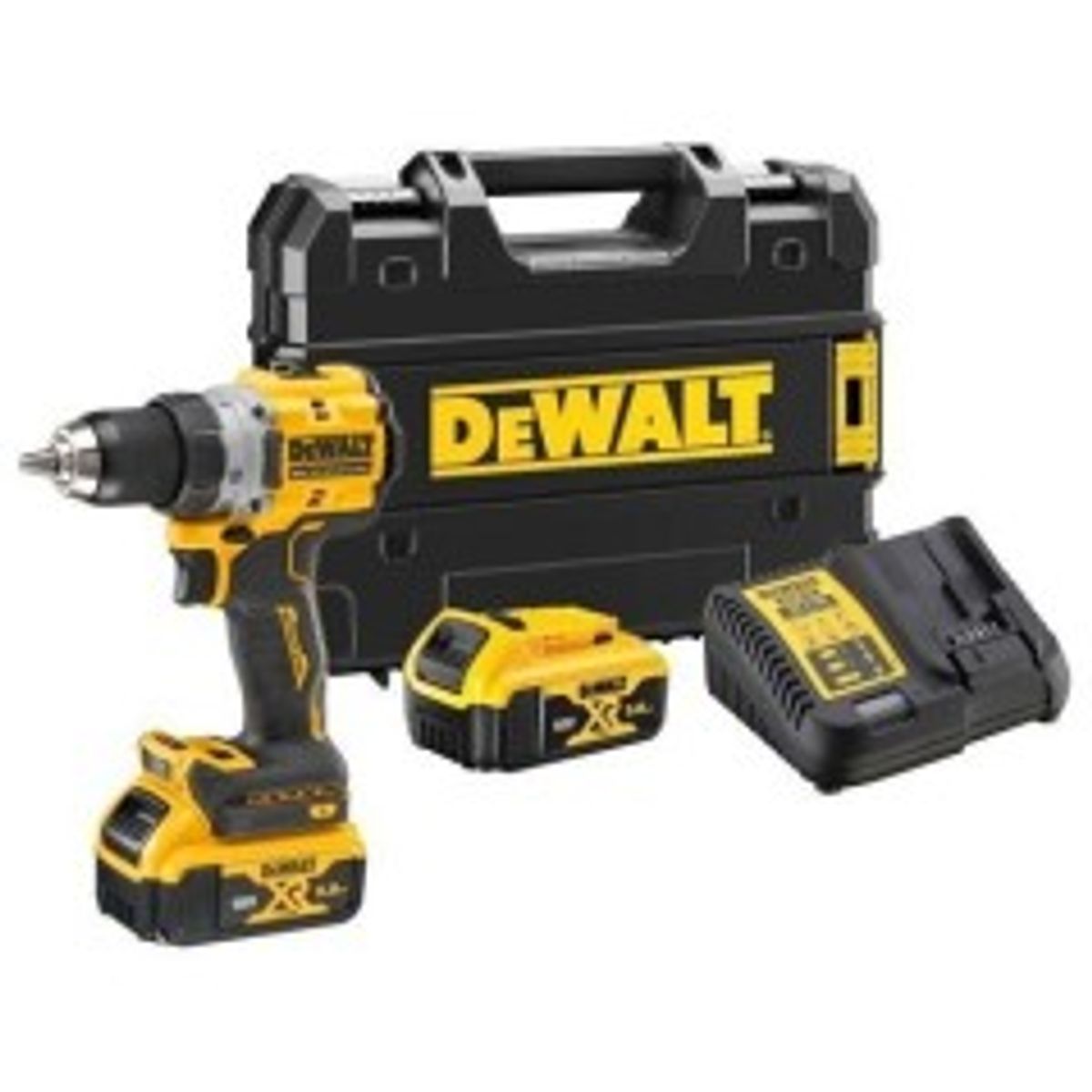 Dewalt Boremaskine 18V 2X5 0Ah Børsteløs Motor