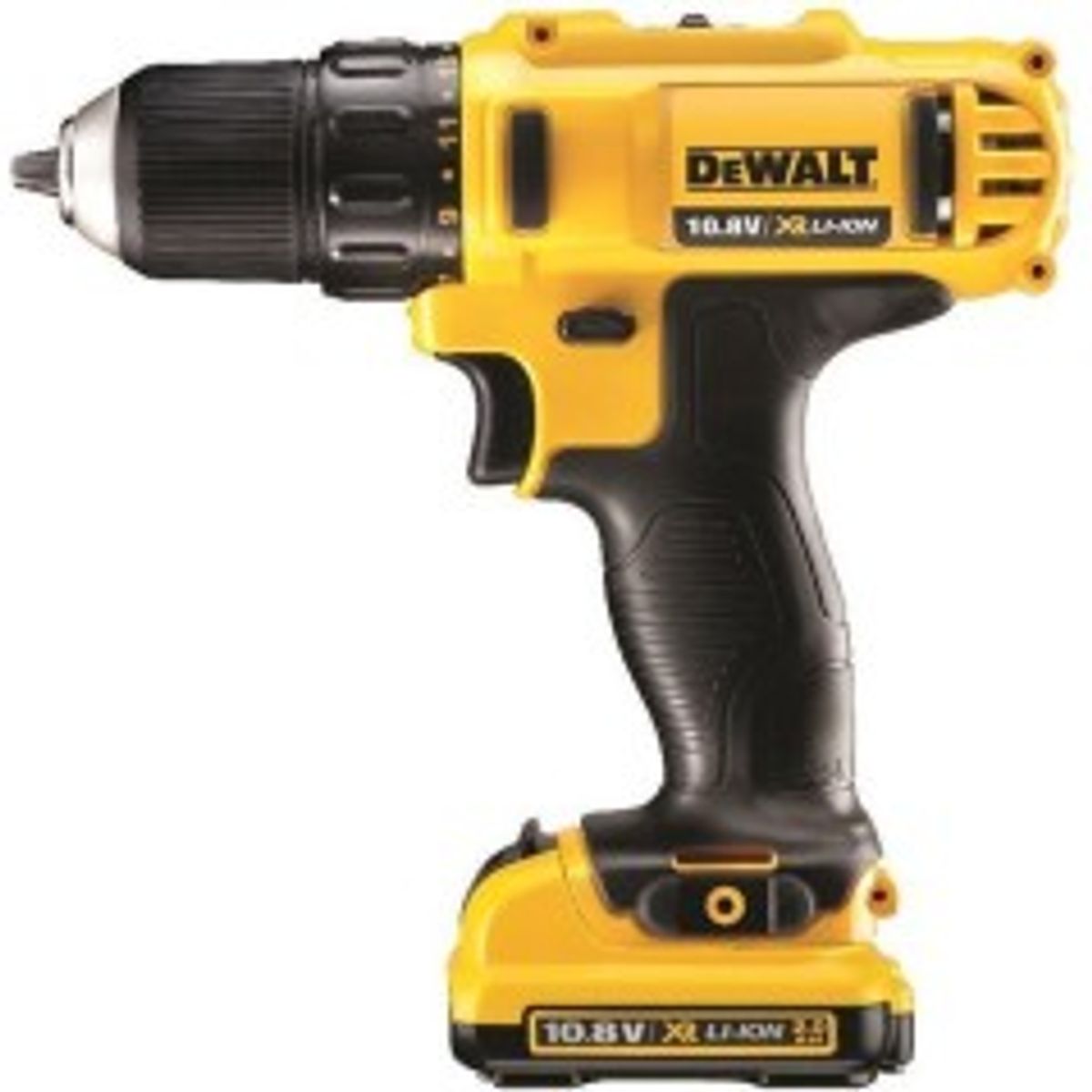 DeWALT DCD710D2-QW Bore-/skruemaskine 2 batterier inkluderet Nøgleløs borepatron